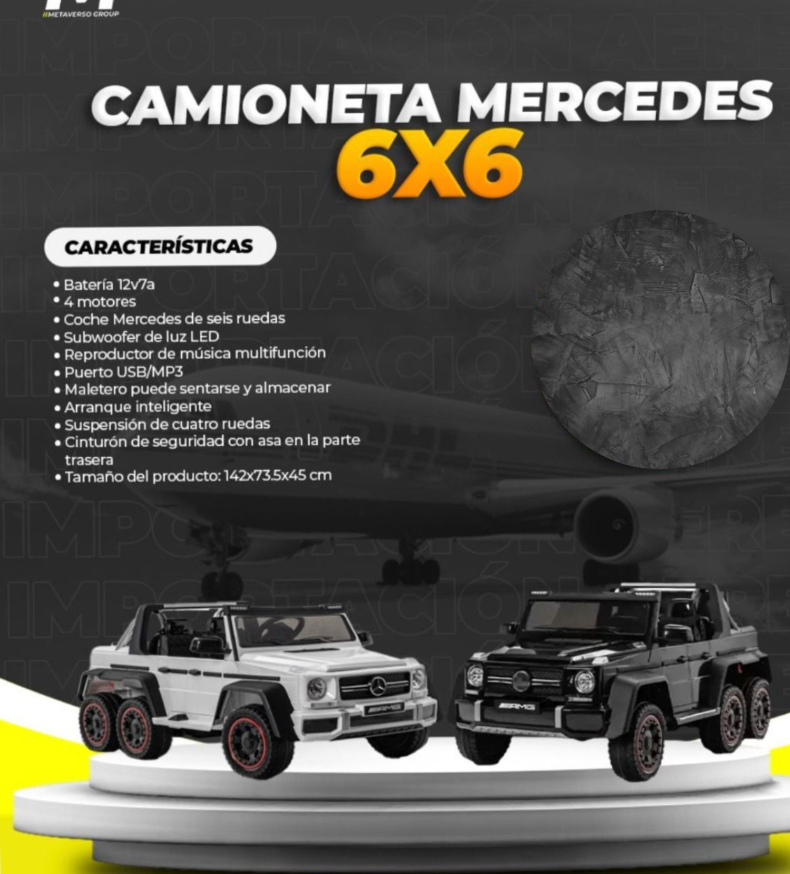 PRODUCTO EXCLUSIVO! MERCEDES BENZ G63 6x6🚙