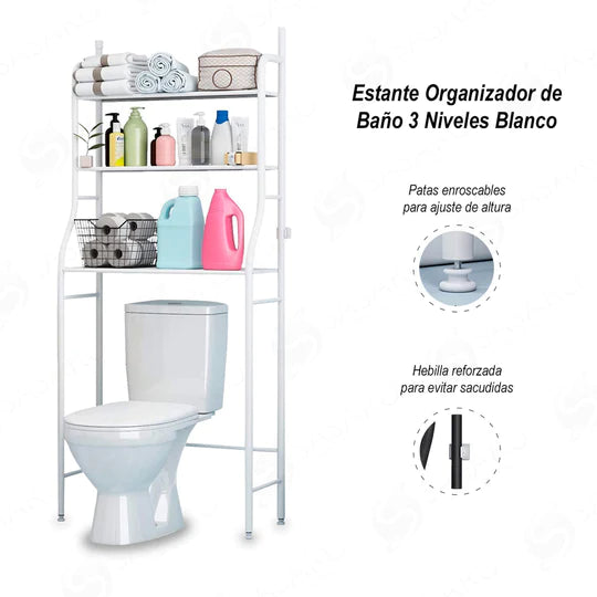 ESTANTE ORGANIZADOR DE BAÑO