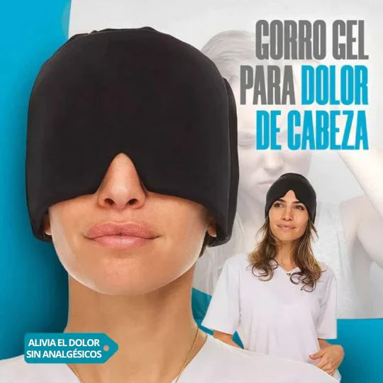 GORRO DE GEL TERAPEUTICO PARA MIGRAÑA