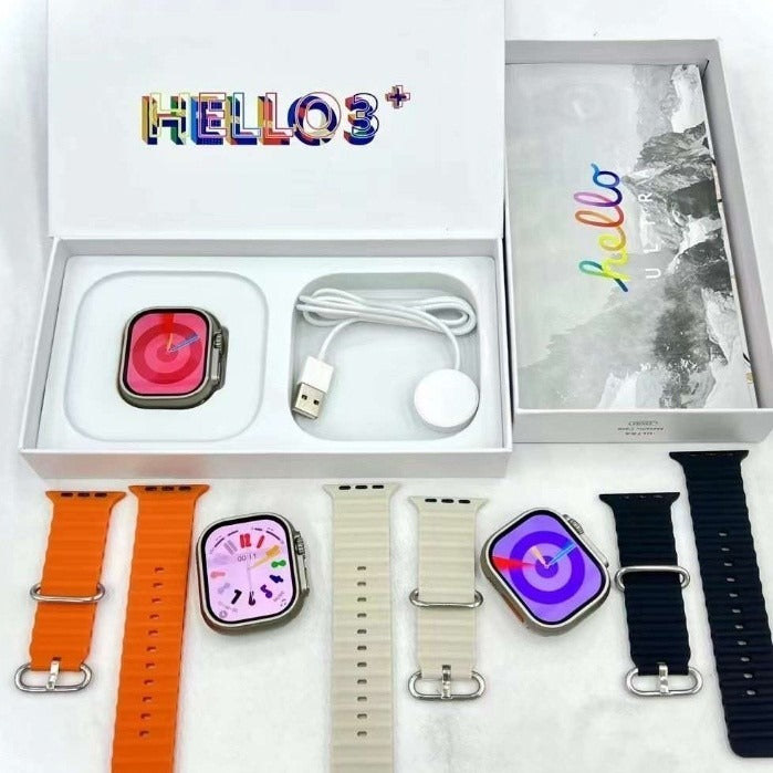 SmartWatch HELLO 3 PLUS Ultra Amoled 4GB de Memoria ⌚📲